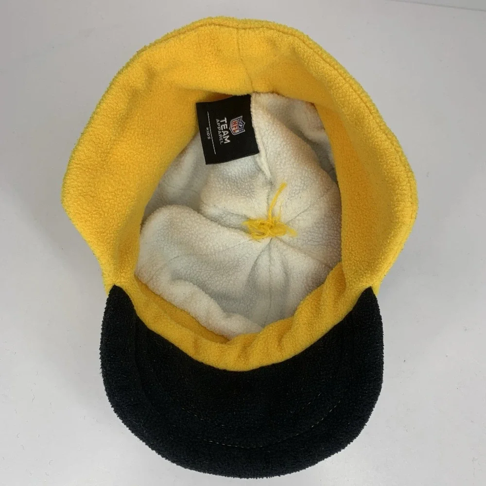 Pittsburgh Steelers Beanie KIDS NFL Team Apparel Winter Pom Hat Cap